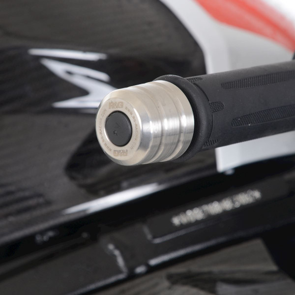 R&G R&G Stainless Steel Bar End Sliders for the BMW M1000RR '21-, S1000RR '23- & Yamaha Tracer 9 (GT) '21-